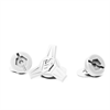 ATR-3  Visor Screw Set White