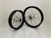 M2R MX 65cc Wheelset 14/12 KTM/HQ/GG 2025- Silver/Blk/Silv/Silv