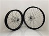 M2R MX Wheelset 21/19 - Triumph Silver/Black/Silver/Silver