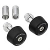 ZETA BarEnd Slider Svart 2pcs