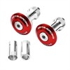ZETA BarEnd Plug 29mm 2pcs Röd