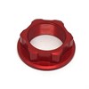 ZETA Stem Nut M24x30-1.0 H12 Red, Honda CR150, CR85, XR, CRF1000L