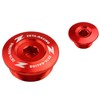 ZETA Engine Plugs CRF250R 18-26, Red