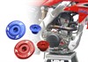 ZETA Engine Plugs KX450F'06-08, Red