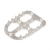 ZETA Aluminum FootPegs Silver