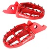 ZETA Alu FootPegs CRF250/450R -26, CRF 1000L 18-24, 300L Monkey Red