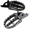 ZETA Aluminum FootPegs KX250F/450F 09-26, Black