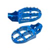 ZETA Alu FootPegs KTM/HQ MX/Ed 16/17-22/23, TC85 18-24, H-Blue