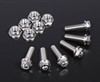 ZETA Gr5-TI B-Disk Front Bolt/Nut Set CR/CRF M6x20 6pcs