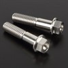 Gr5-Ti Flange Bolt Set M8 35mm 2pcs, Caliper mount bolts YZ/YZF