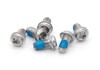 Lightweight Stainless M5x10 Bolts, Std 6-Bolt Disc System. 6U/Bag