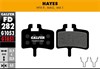 Galfer Bike Standard Brake Pad Hayes Mag - HFX - Mx1