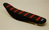 Ribbed Cover High, Black/Red,  CRF250/450R 18-/17-