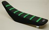 Ribbed Cover Velcro High, Black/Green,  KX85 90-13