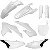 Plastkit MX m gaffelbensskydd, YZ65, 19-, Vit