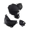 Kit, Skydd tänd/kopplingskåpaKTM/HQ, TC/SX 250, 23-26, Svart