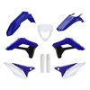 Plastkit Enduro m l-kåpa, gaffelb.skydd Sherco SE/SEF 2024, Blue/White