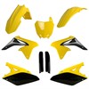 Plastkit MX, m gaffelbensskydd, Suzuki, RMZ250 10-18-OEM17