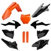 Plastkit MX, KTM SX/SX-F 16-18, Orange/Svart