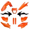 Plastkit enduro med lampkåpa KTM EXC/EXCF 17-19, OEM 17