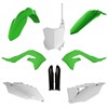 Plastkit MX, KX450 19-23, KX250 19-24, OEM färg 19
