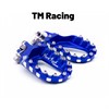 S3 FootPeg HR, Adjustable, TM Racing -21 Alu -2,5--+2,5, Blue