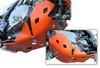 TM Design Hasplåt Enduro KTM 250/300 SX/EXC 17-19, Husqv TC/TE, Orange