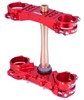 Triple Clamp ROCS Tech 22 mm CRF250R 17-21 CRF450R 17-20 Red