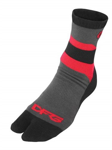 DFG Racing Tabi Socks Red XL, 45-48